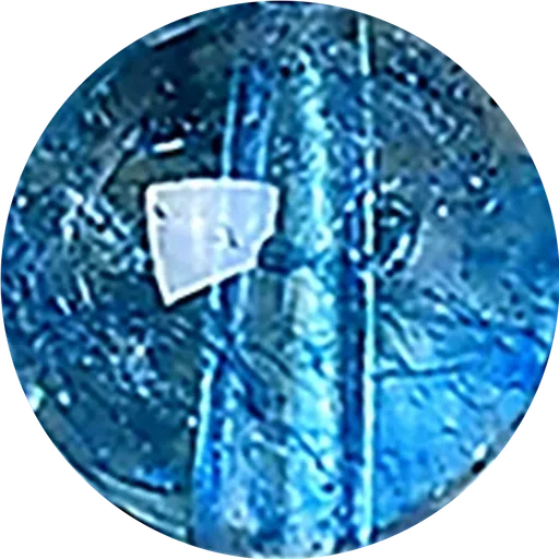 Blue Crackle Quartz