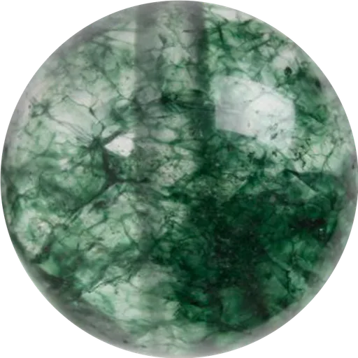 Green Crackle Quartz