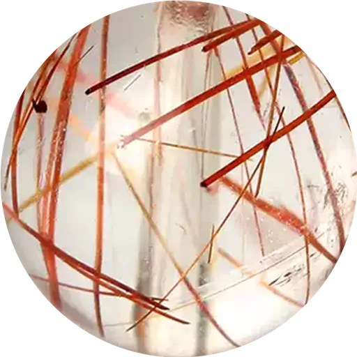 Red Rutilated Quartz
